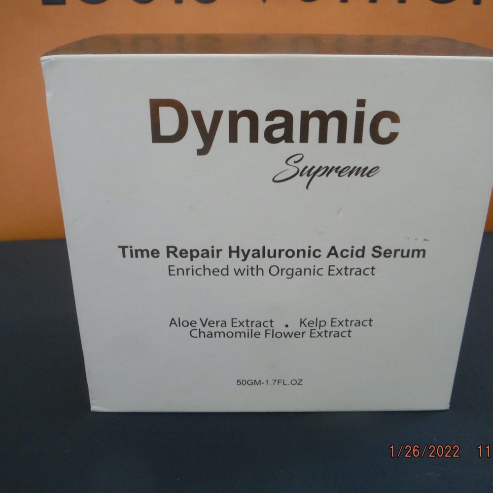 Dynamic Supreme Time Repair Hyaluronic Acid Serum New Sealed Box